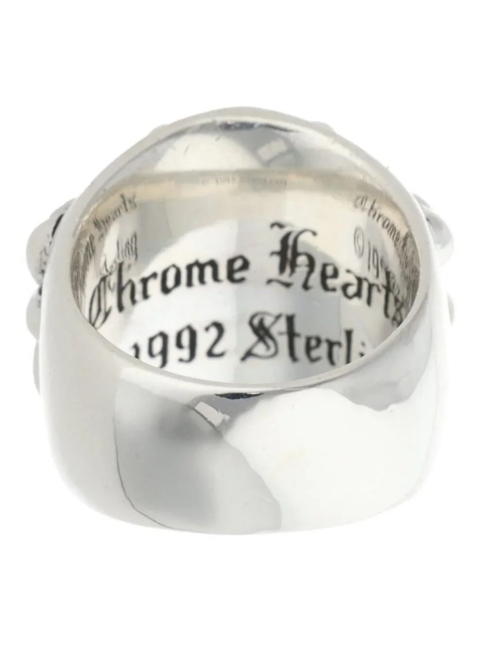 Chrome Hearts Keeper Silver Ring